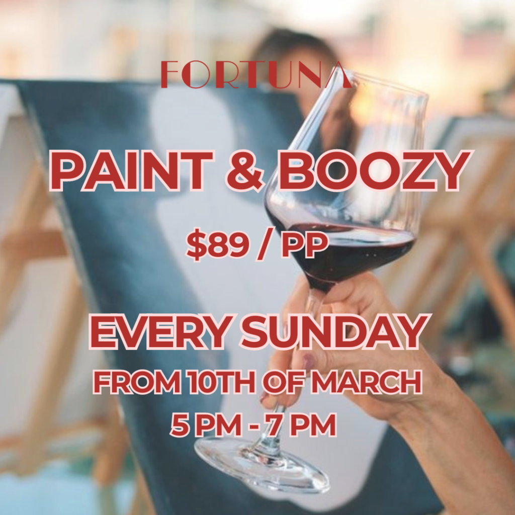 PAINT AND BOOZY IN SYDNEY